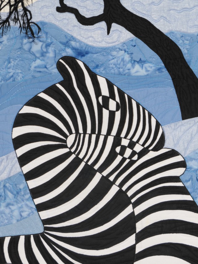 Béatrice Bueche – Zebra - Detail